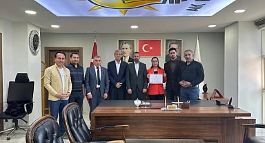 AK Parti Encümenleri, İl Başkanı Yılmaz'ı ziyaret etti