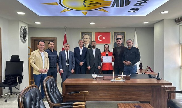 AK Parti Encümenleri, İl Başkanı Yılmaz'ı ziyaret etti