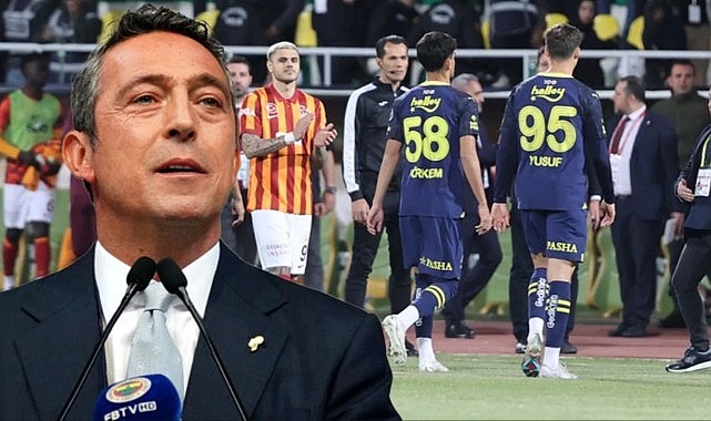 Ali Koç'tan sahadan çekilen U19 takımını mest edecek jest