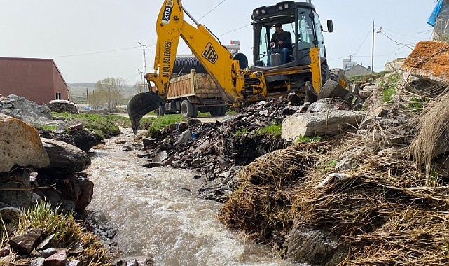 Altyapı ve yol bakımında Damal Belediyesi'nden hızlı adımlar