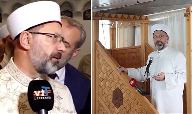 Arapça soruya tercüme isteyen Ali Erbaş'ın Fransızca hutbesi de tartışma yarattı