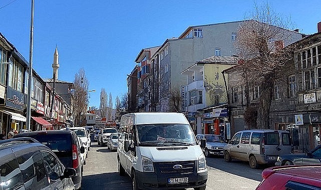 Ardahan'da araç sayısı rekor seviyeye ulaştı