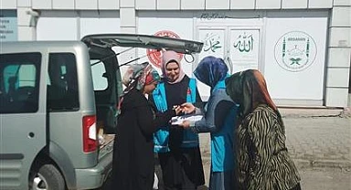 Ardahan'da ihtiyaç sahiplerine kurban yardımı