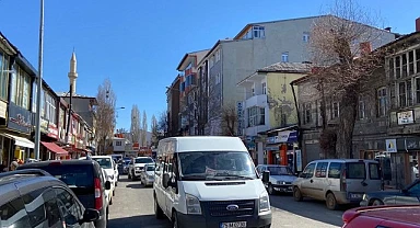 Ardahan’da trafik keşmekeşliği