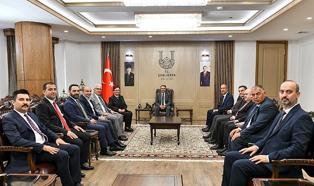 Basın İlan Kurumu Yönetimi’nden Şanlıurfa Valisi Şıldak’a ziyaret