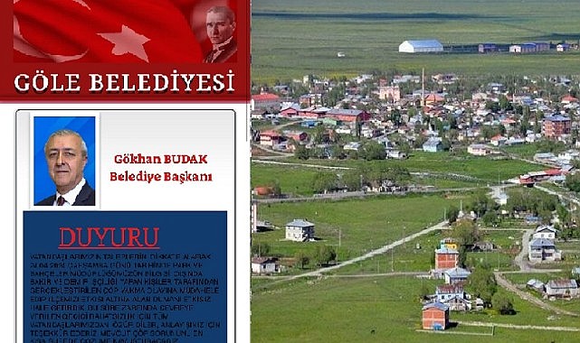 Başkan Budak, “Göle çöplüğünde çıkan yangın kontrol altına alındı”