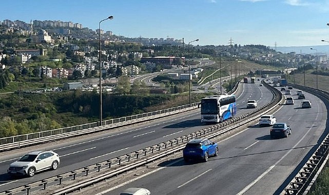 Bayram trafiği yoğunluğu