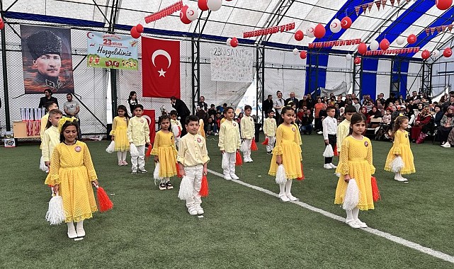Çıldır'da 23 Nisan coşkusu