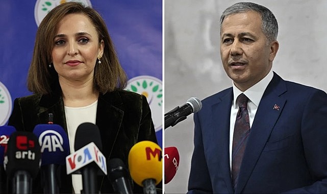 DEM Parti'den İçişleri Bakanı Yerlikaya'ya "müfettiş" yanıtı