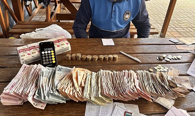 Dilenci kadının üzerinden 23 bin lira çıktı