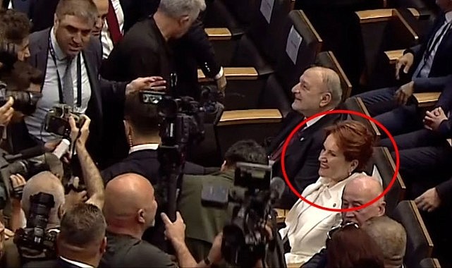 İYİ Parti'de kurultay günü! Akşener, veda konuşmasını yapmak için salona giriş yaptı