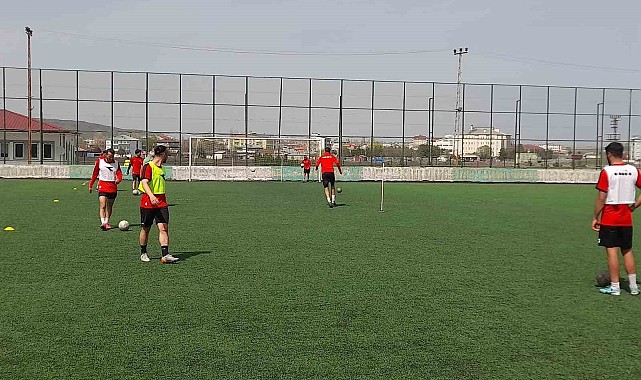Kars 36 Spor Kelkit maçı hazırlıklarını sürdürüyor