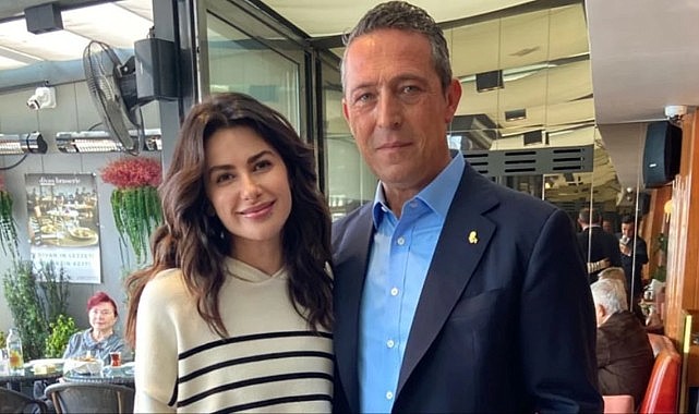 Nesrin Cavadzade, Fenerbahçe Başkanı Ali Koç ile bir araya geldi