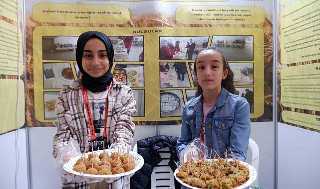 Ortaokul öğrencileri projelerini yarıştırdı