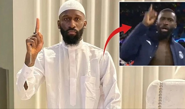 Real Madrid'i Şampiyonlar Ligi yarı finaline taşıyan Rüdiger'in sevinci olay oldu