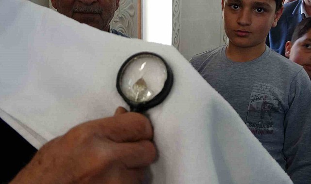 Sakal-ı Şerif'i görenler duygusal anlar yaşadı