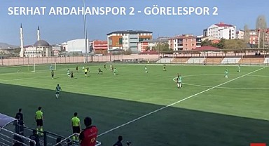 Serhat Ardahanspor, Görelespor ile gollü berabere kaldı
