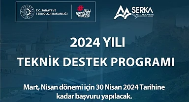 SERKA, 2 Milyonluk teknik destek verecek