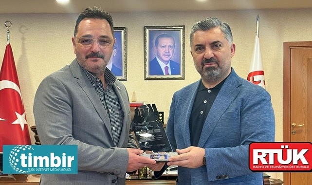 TİMBİR Başkanı Dr. Basa’dan, RTÜK Başkanı Şahin’e ziyaret