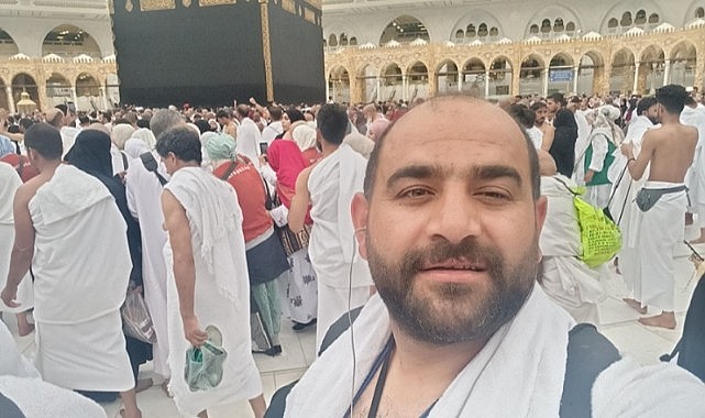 TÜGVA’nın Ardahan il temsilcisi Osman Yıldız, umreye gitti