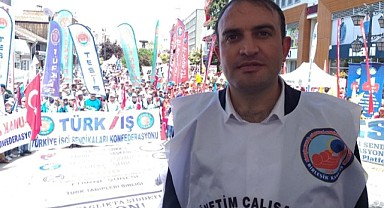 Tüm Yerel-Sen Genel Sekteri Savaş Çerkez’den 1 Mayıs işçi bayramı mesajı
