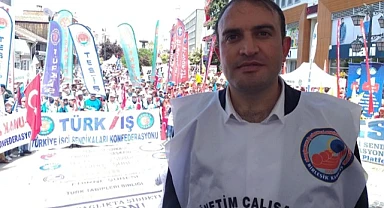 Tüm Yerel-Sen Genel Sekteri Savaş Çerkez’den 1 Mayıs işçi bayramı mesajı