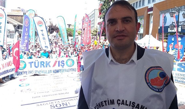 Tüm Yerel-Sen Genel Sekteri Savaş Çerkez’den 1 Mayıs işçi bayramı mesajı