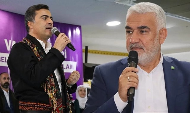 Van'da başkanlığın AK Parti'ye geçmesine HÜDA-PAR'dan tepki: Halk iradesinin gasp edilmesidir