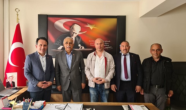 Yeni Belediye başkanlarına AK Parti'den tebrik ziyareti
