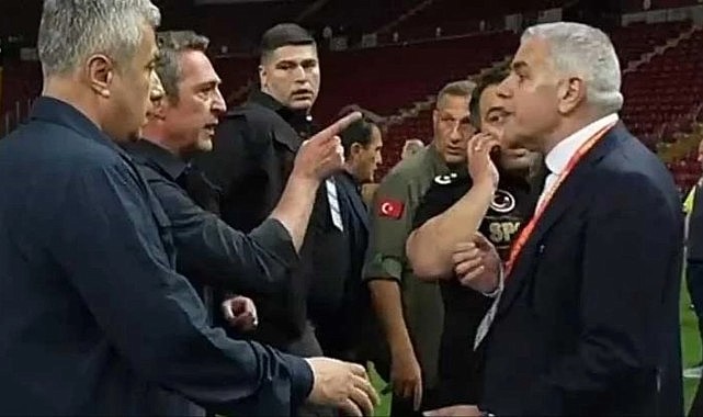 Ali Koç, takımı toplayıp Rams Park'ta kutlama yaptı! Ortalık bir anda karıştı