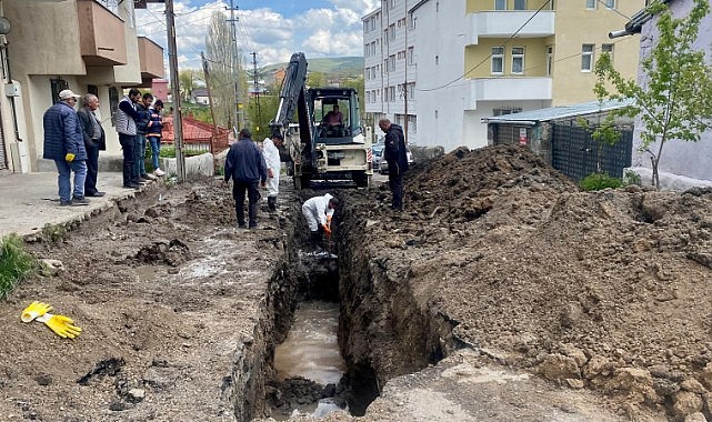 Ardahan Belediyesi alt yapı çalışmalarını sürdürüyor
