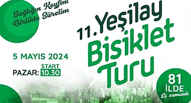 Ardahan'da 11. Yeşilay bisiklet turu başlıyor