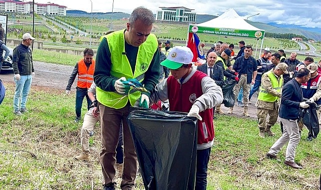 Ardahan'da bahar temizliği