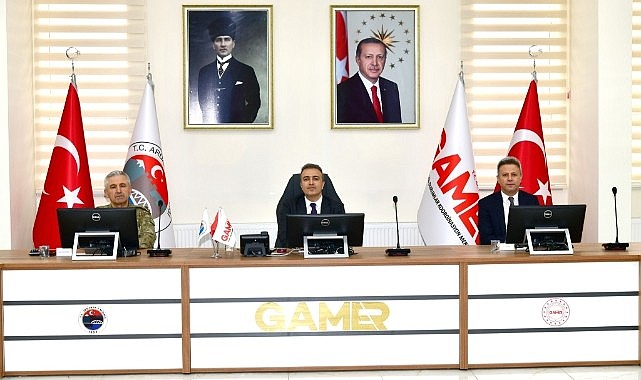 Ardahan'da güvenlik tedbirleri gözden geçirildi