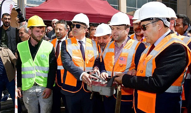 Ardahan Devlet hastanesi 'ek hizmet binası'nın temeli atıldı
