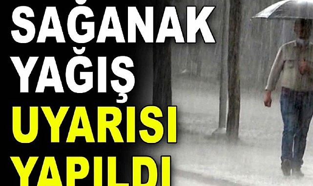 Ardahan için sağanak yağmur uyarısı