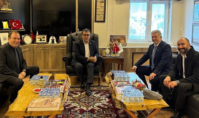 ATSO heyeti Belediye başkanlarına hayırlı olsun ziyaretinde bulundu
