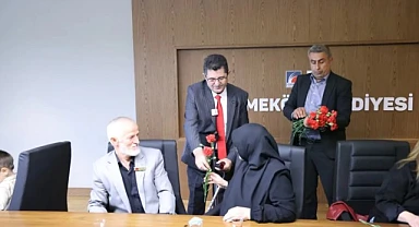 Başkan Çerkez, şehit anneleriyle bir araya geldi