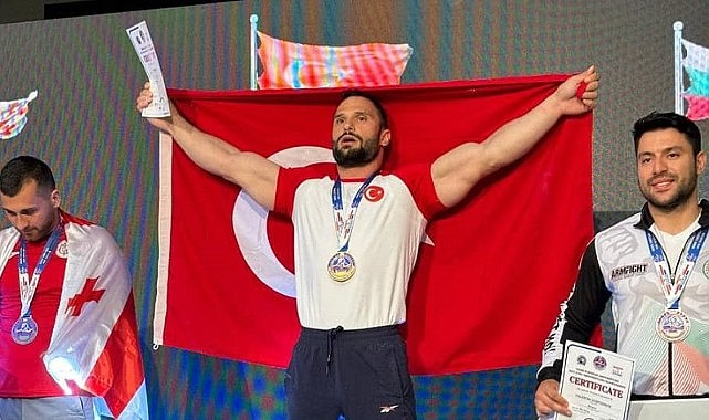 Başkan Demir, Avrupa şampiyonu Emrah Okçu’yu tebrik etti