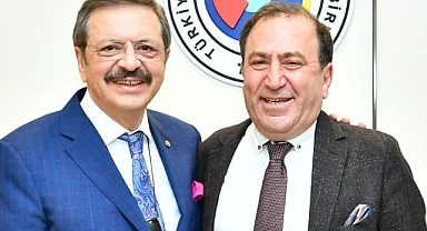 Başkan Demirci, Hisarcıklıoğlu ile görüştü