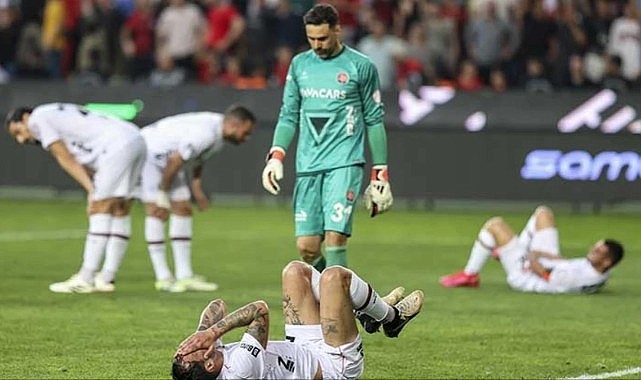 Fatih Karagümrük Süper Lig'e veda etti