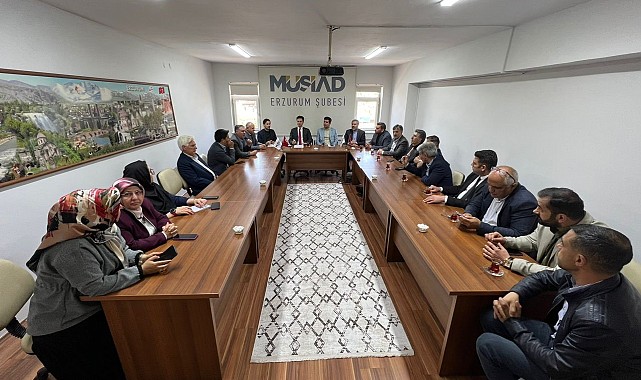 İranlı iş insanları Erzurum'da