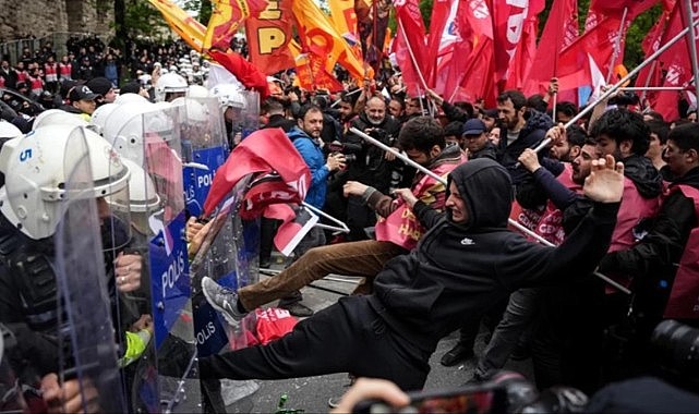 İstanbul'da 1 Mayıs nedeniyle çıkan olaylarda 210 kişi gözaltına alındı