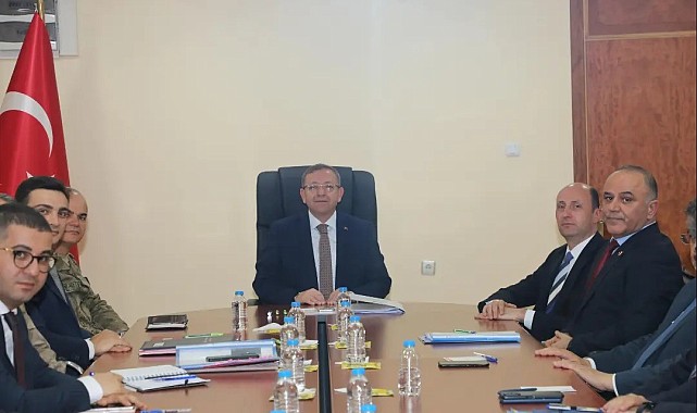 Kars'ta güvenlik ve asayiş toplantısı yapıldı