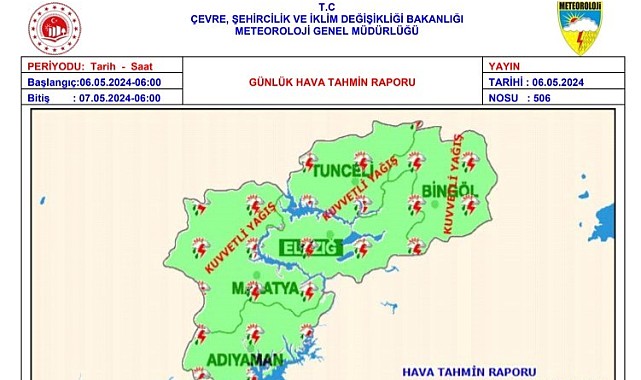 Meteoroloji, sel ve su baskınlarına karşı uyardı
