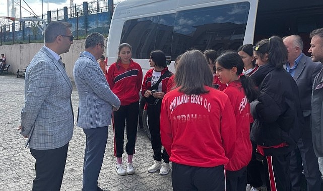 Öğrenciler yarı final için Giresun'da