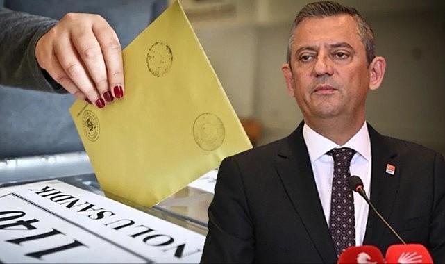 Özel'in neden erken seçim istemediği ortaya çıktı! Son ankette CHP'yi şoke eden sonuç