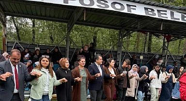 Posof mesire alanında bayram sevinci