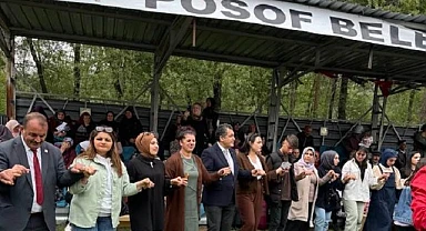 Posof mesire alanında bayram sevinci
