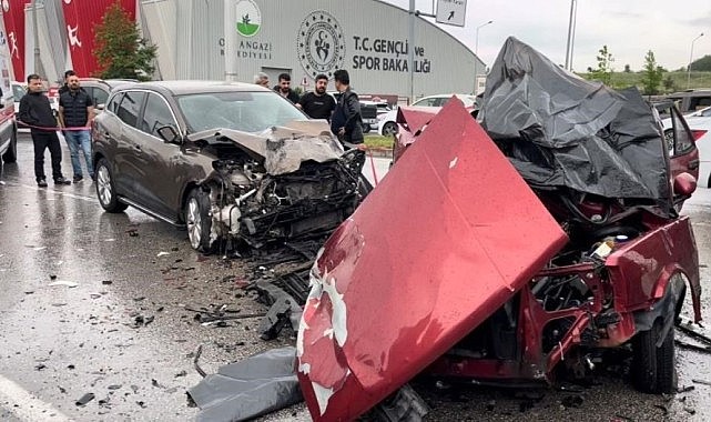 Tofaş Şahin böyle uçtu.. Facianın yaşandığı kaza kamerada